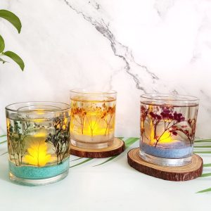 獨特的雙層杯果凍蠟工藝